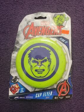 4262 Hulk Cap Flyer Pool Disc Water Frisbee Marvel Avengers JA-RU water toy